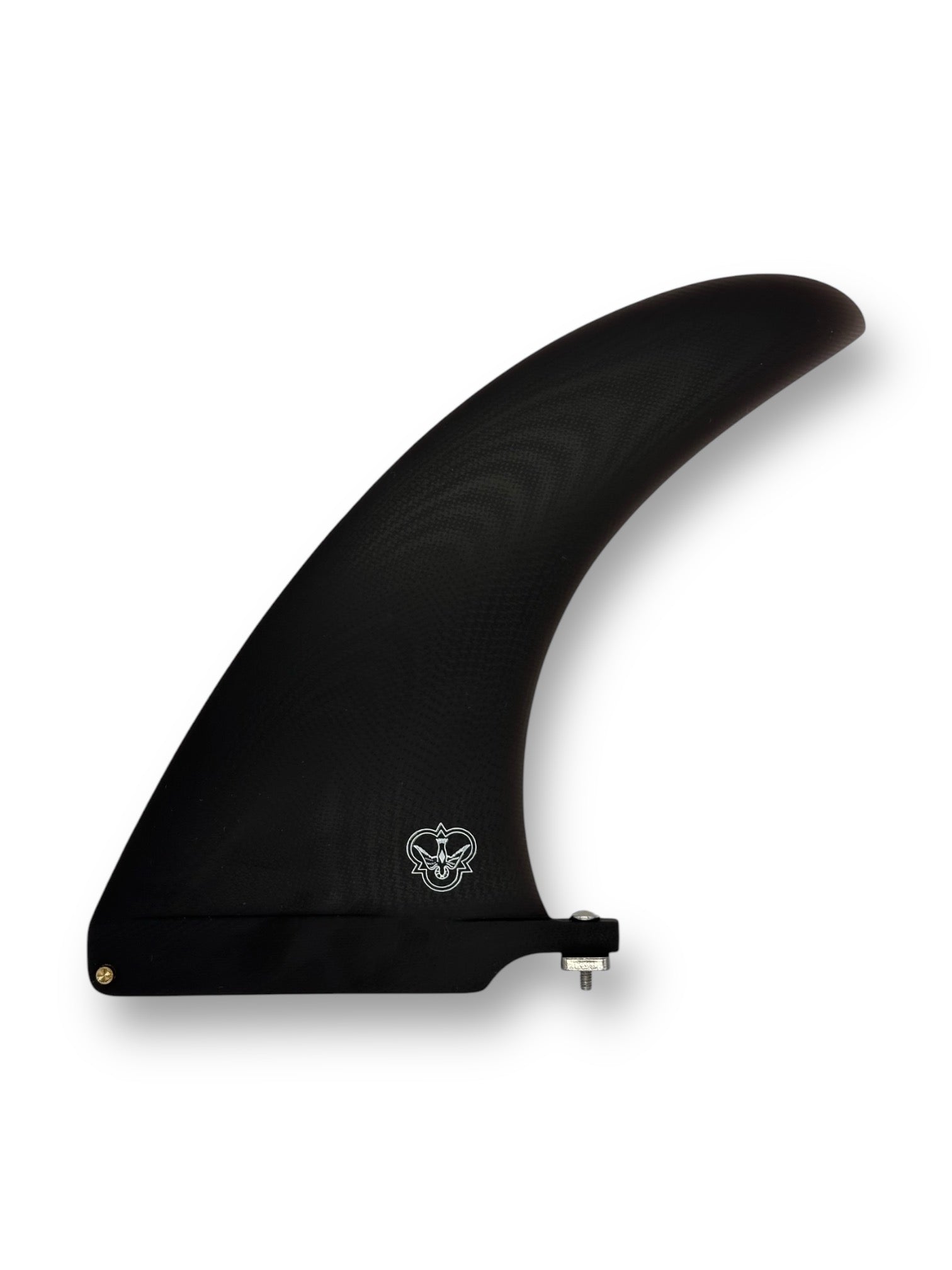 7.5” G&S Standard Fin - Smokey Black - Sanded