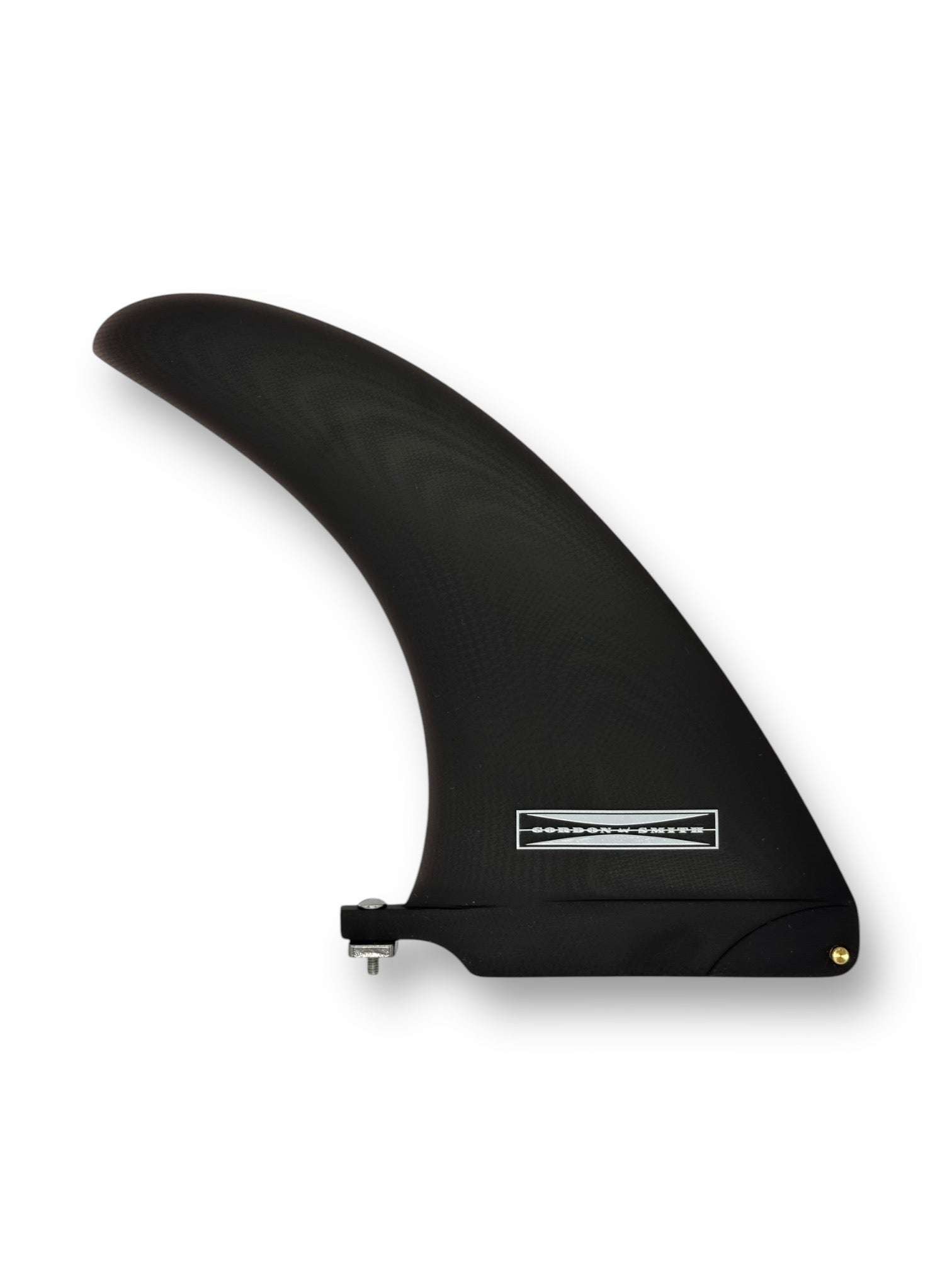 7.5” G&S Standard Fin - Smokey Black - Sanded