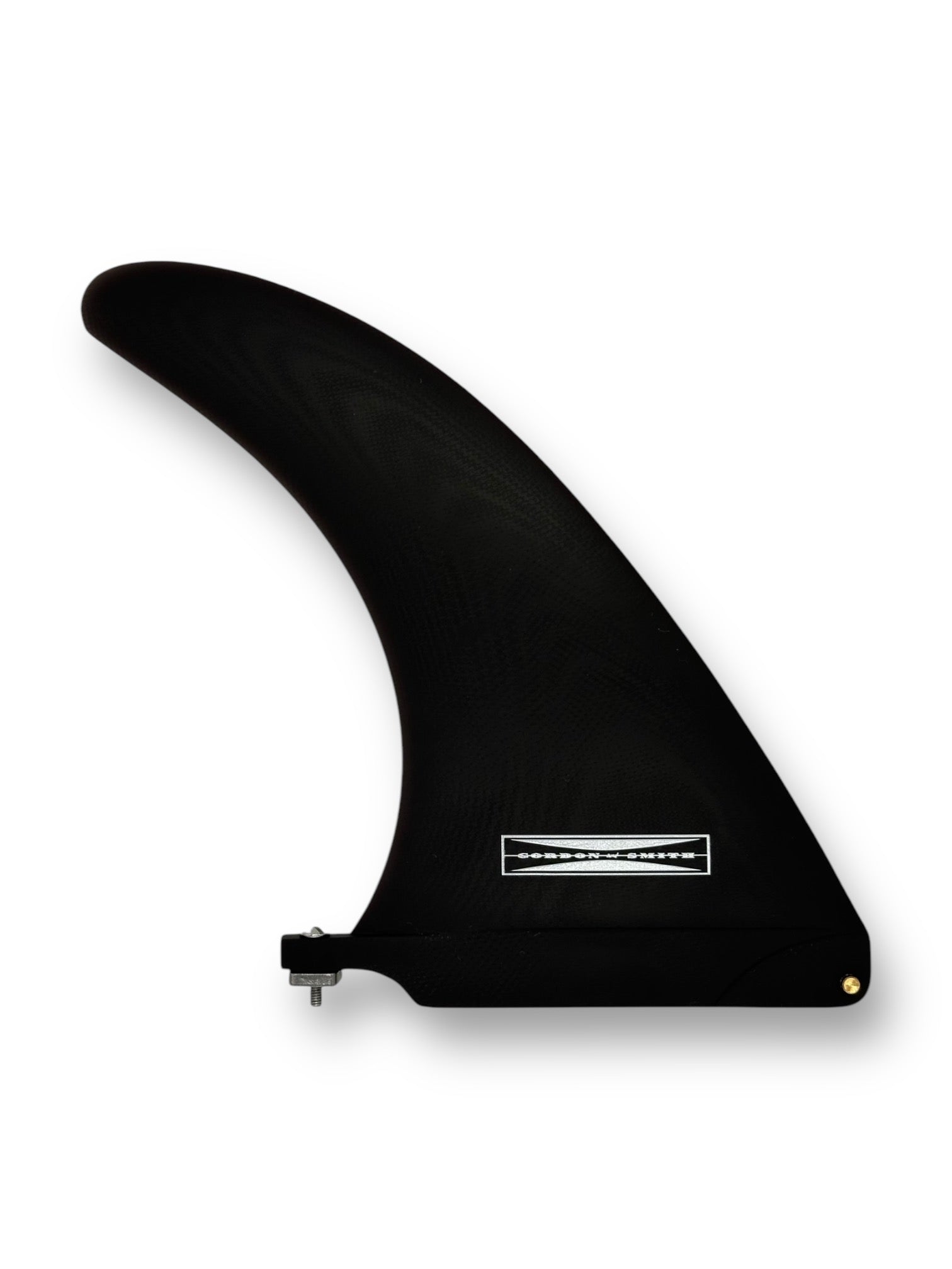8" G&S Standard Fin - Smokey Black - Sanded