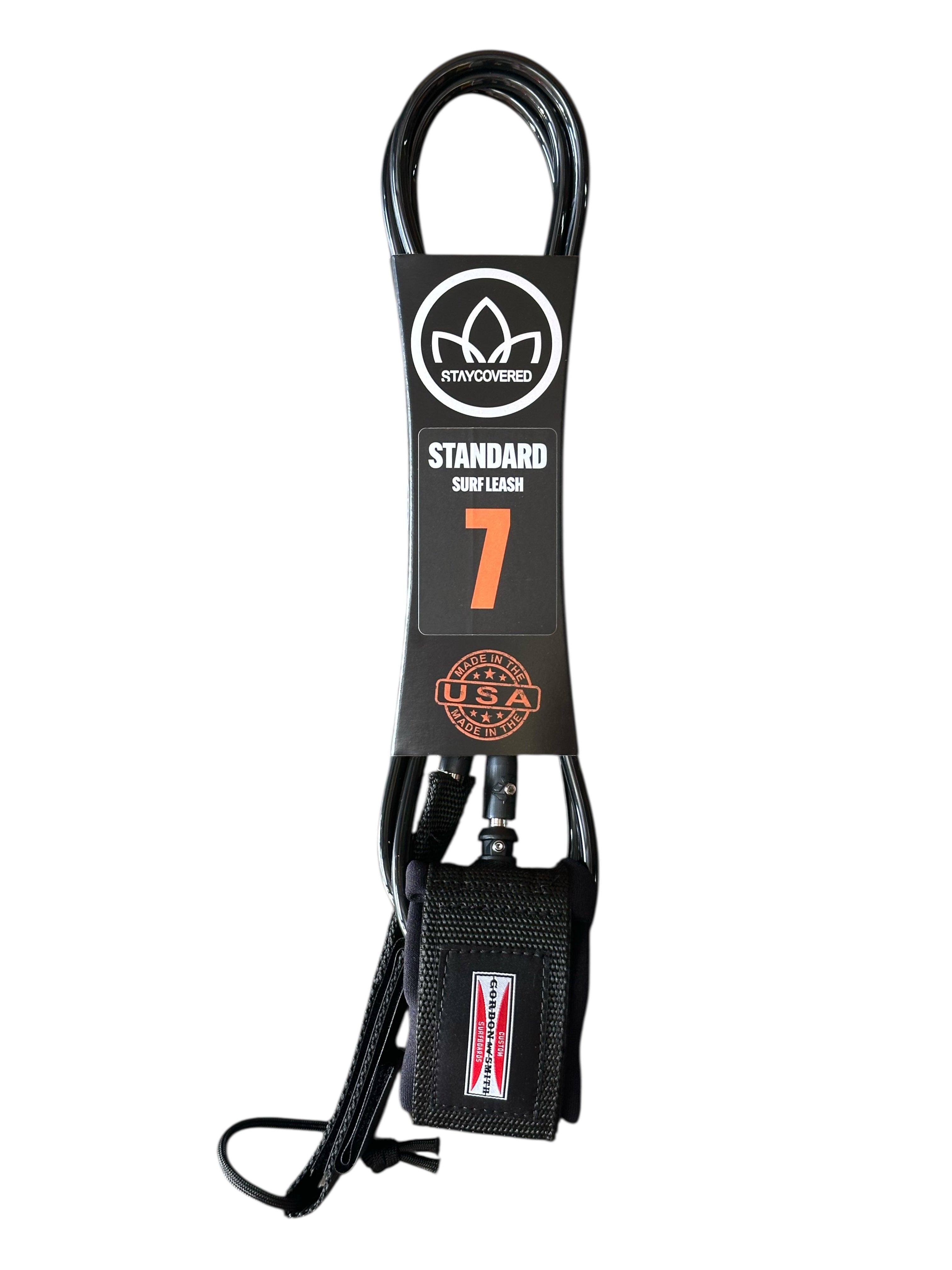 7' Stay Covered G&S Standard Leash