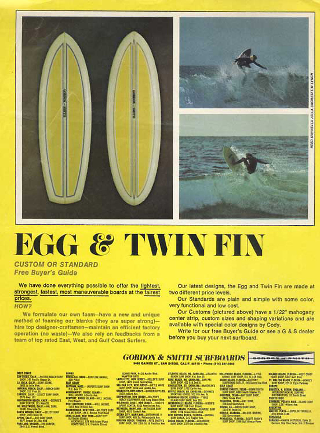twin fin & egg