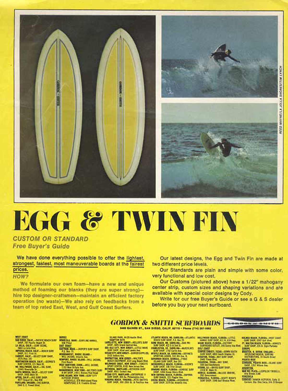 twin fin & egg