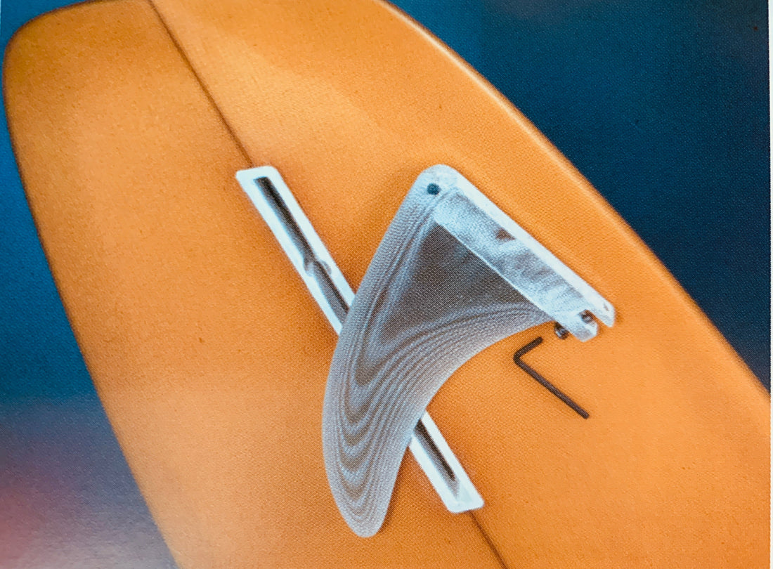 First Sliding Fin Box by Larry Gordon - Gordon & Smith