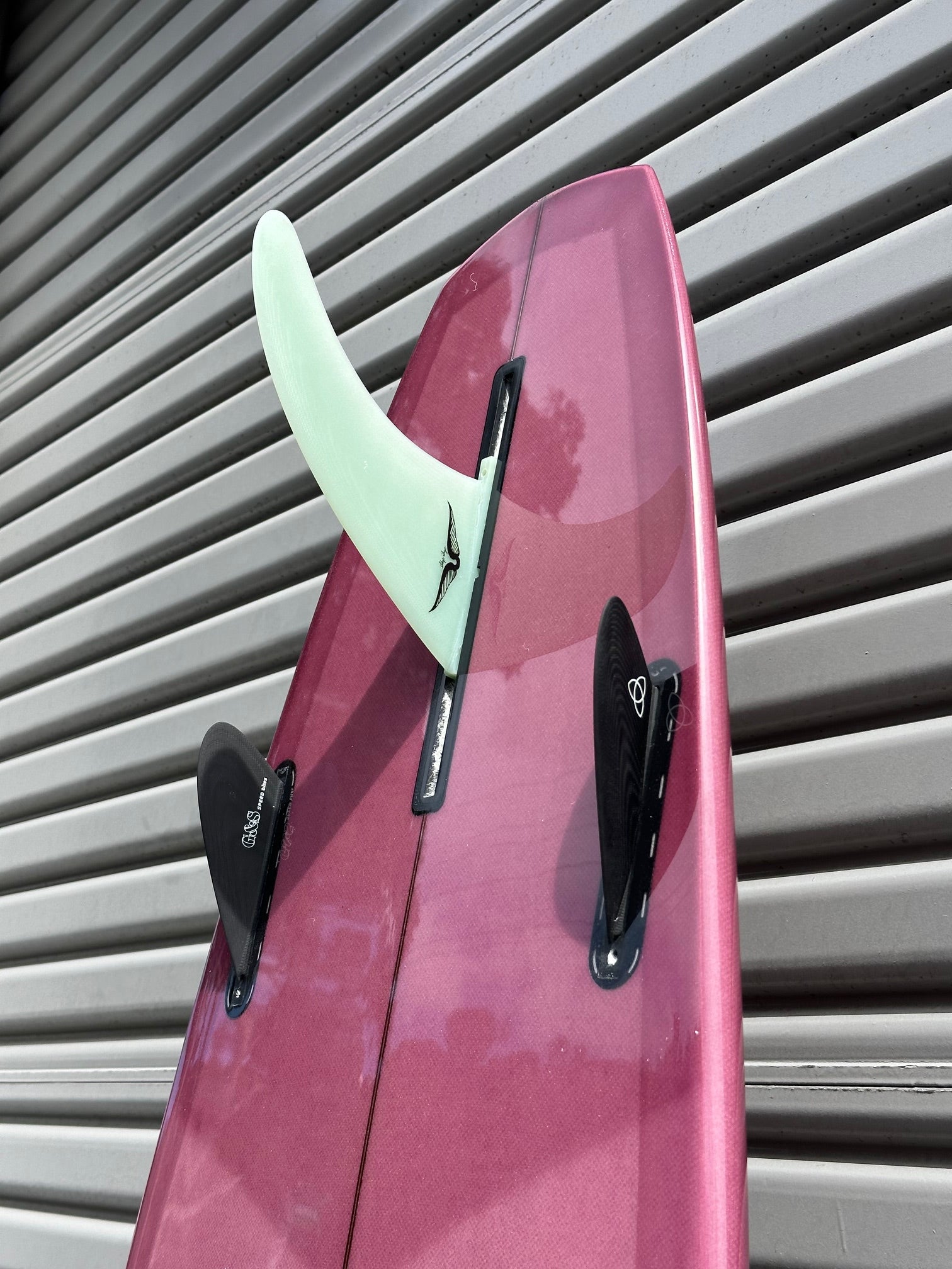 NEW! G&S Speed Bites - 2" x 4.75" Side Fins by NVS - Futures