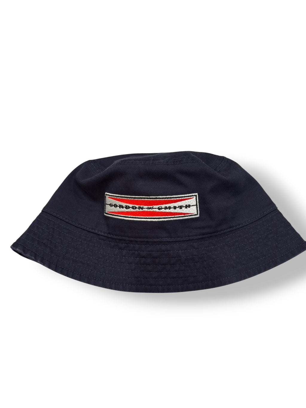 "BOWTIE"Logo Bucket Hat - Navy