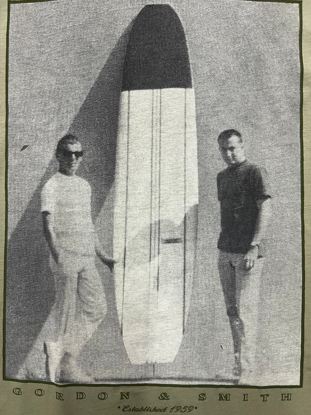 “The Stretch” Vintage Photo Tshirt - Powder