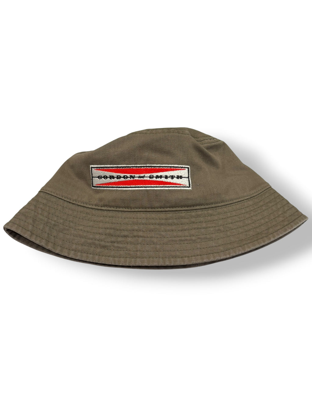 "BOWTIE"Logo Bucket Hat - Olive