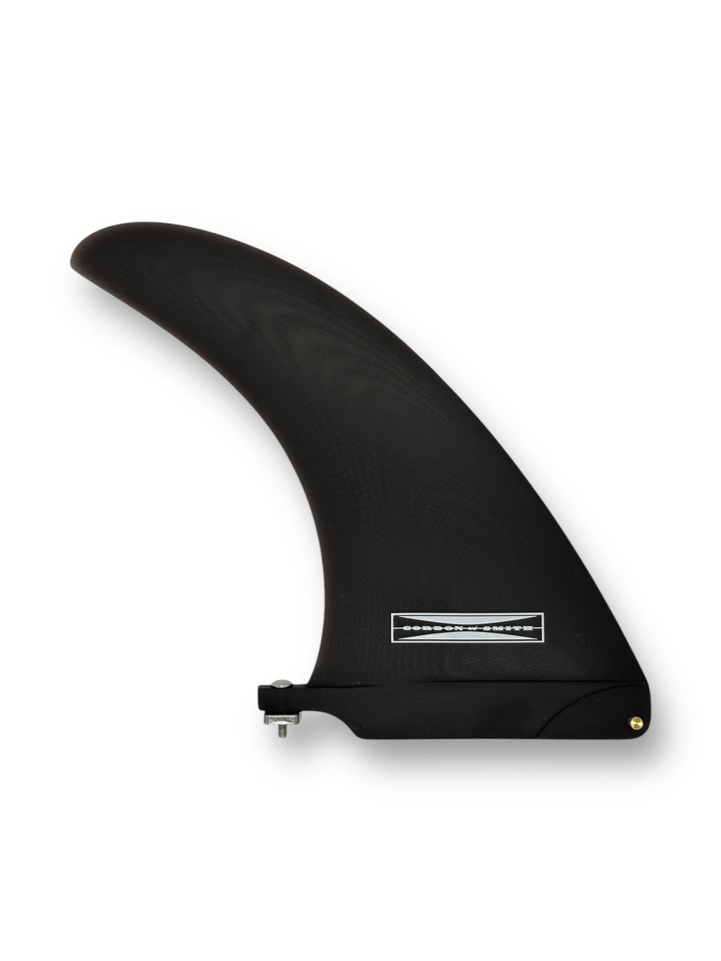 7.5” G&S Standard Fin - Smokey Black - Sanded