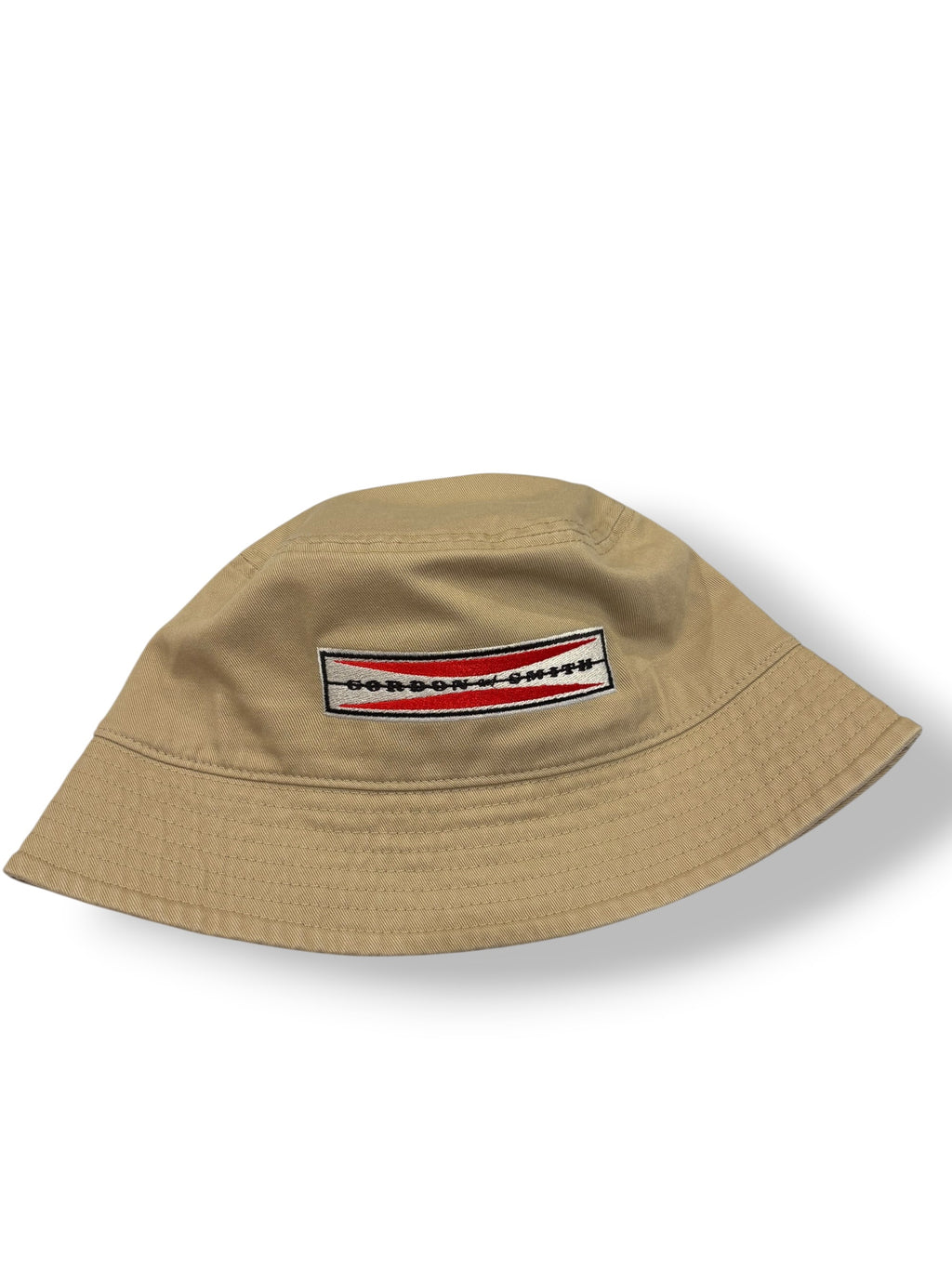 "BOWTIE"Logo Bucket Hat -Khaki