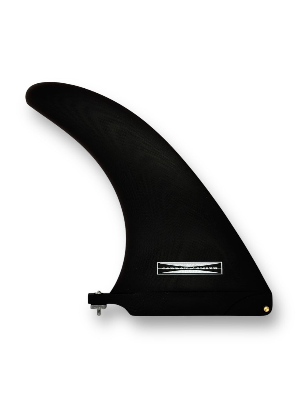 8" G&S Standard Fin - Smokey Black - Sanded