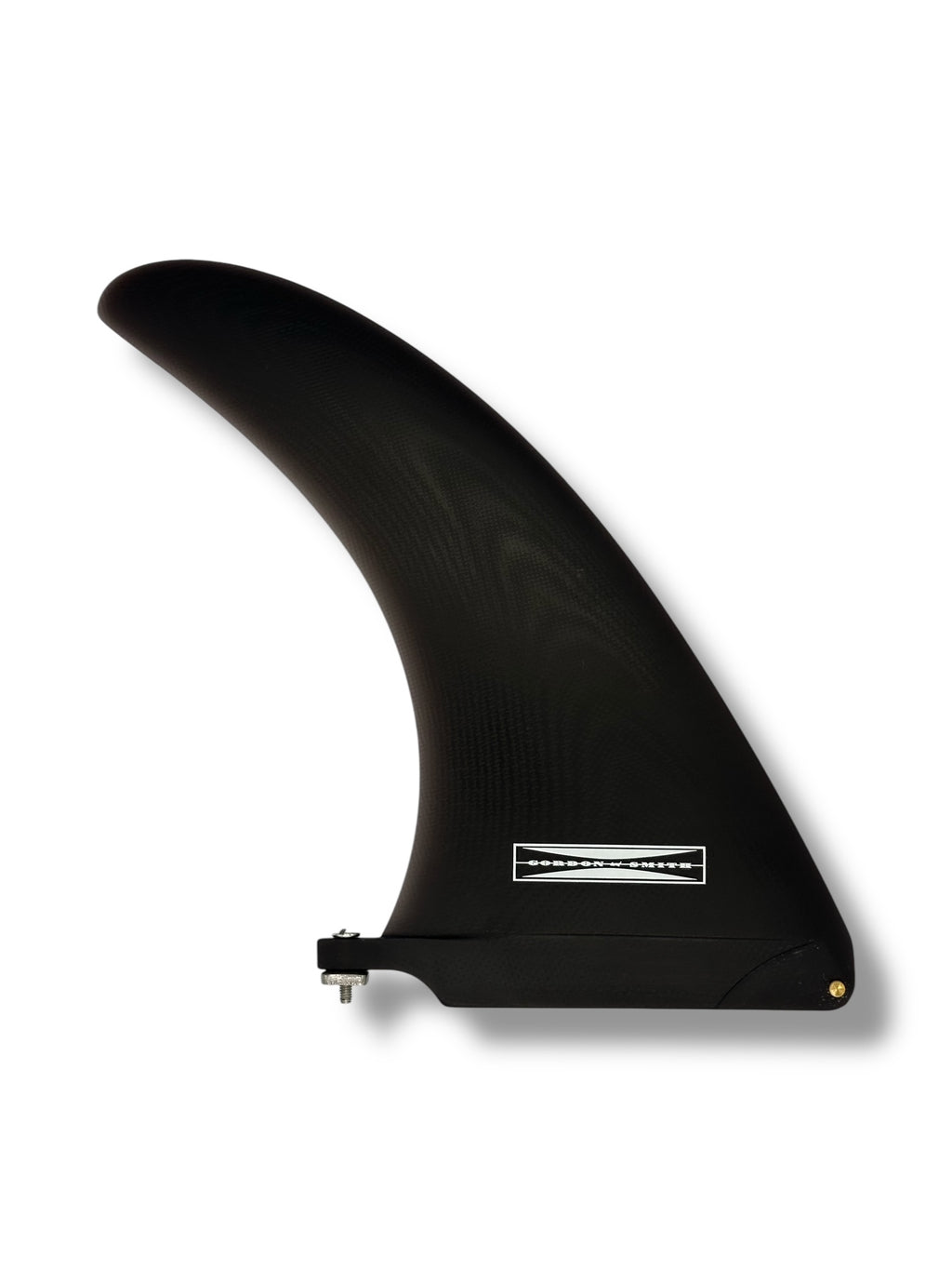 8.5” G&S Standard Fin - Smokey Black - Sanded