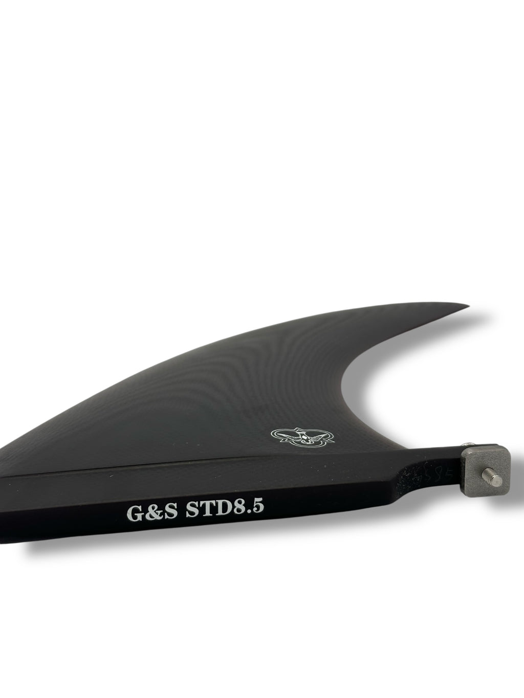 8.5” G&S Standard Fin - Smokey Black - Sanded