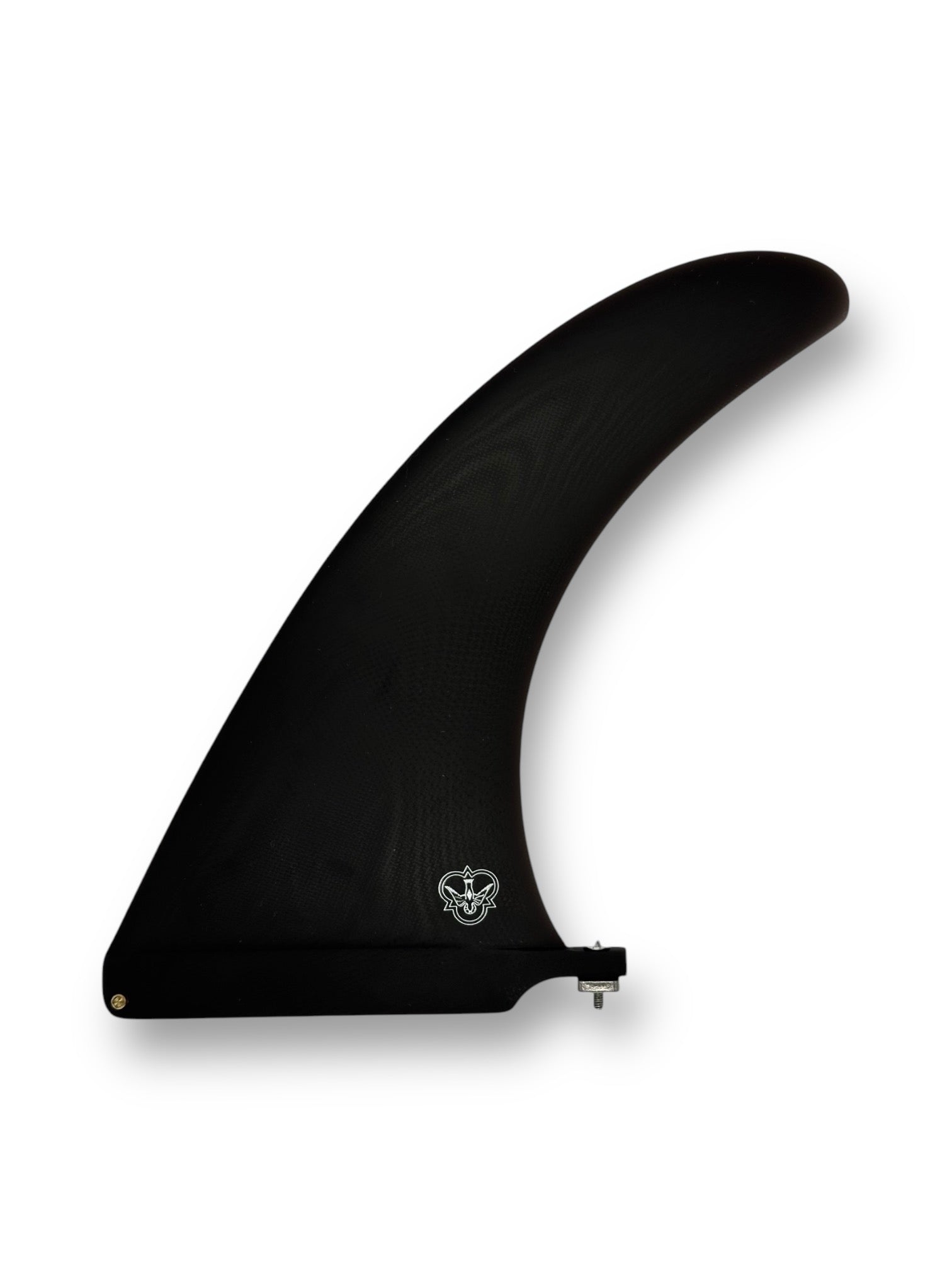 9.5” G&S Standard Fin - Smokey Black - Sanded