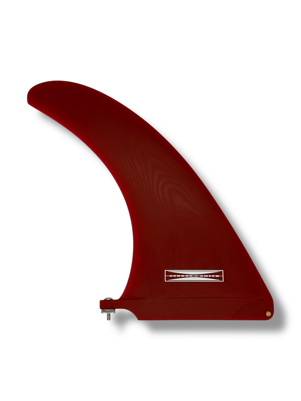 9.5” G&S Standard Fin - Red - Sanded