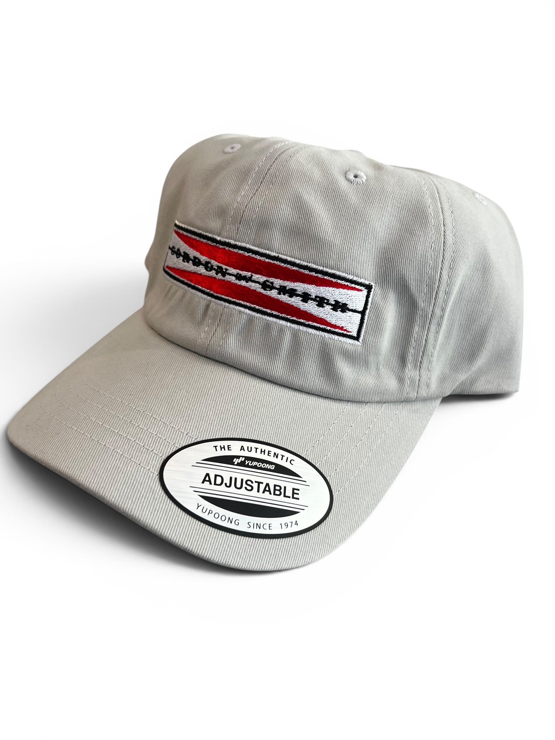 Original Bar Logo Adjustable Dad Hat - Light Grey