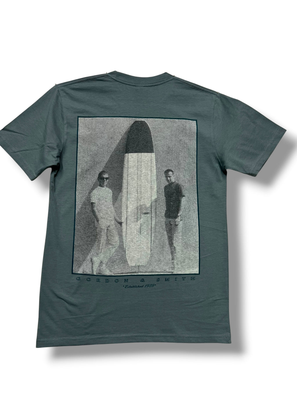 “The Stretch” Vintage Photo Tshirt - Mineral Grey