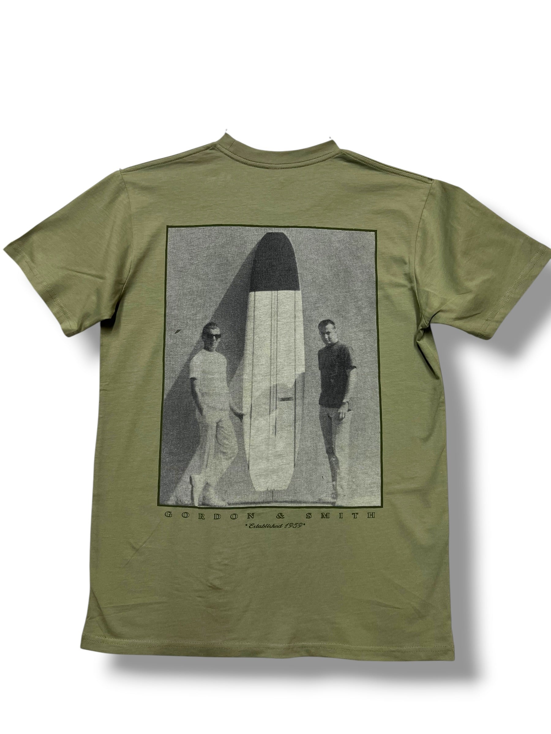 “The Stretch” Vintage Photo Tshirt - Pistachio