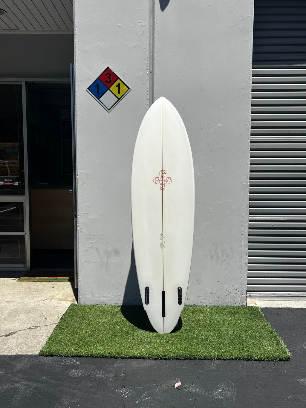 For Sale - Used 6'6 Retro Winged Pintail Model Shaped by Chris Darby