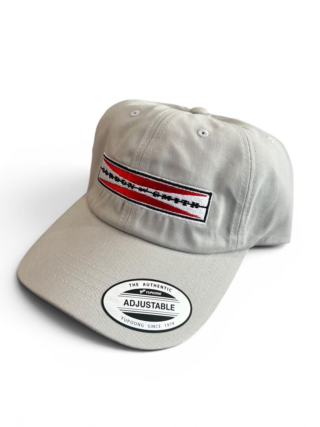 Original Bar Logo Adjustable Dad Hat - Light Grey