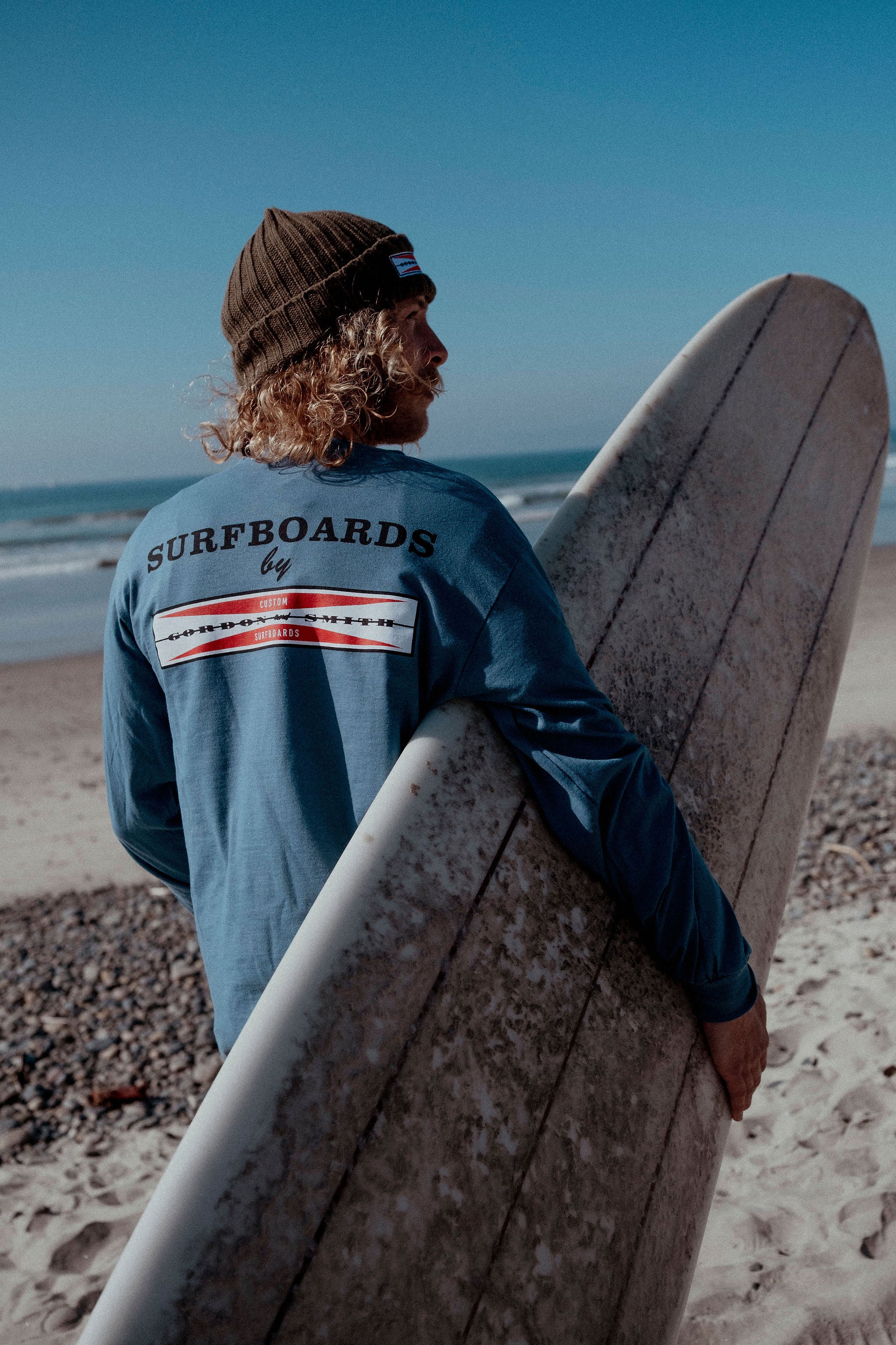 Original Logo Long Sleeve - Indigo Blue