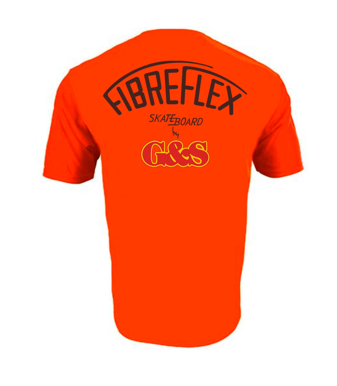 FibreFlex by G&S T Shirt - Orange – G&S Surfboards & Skateboards