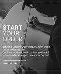 Custom Order Surfboard Deposit.