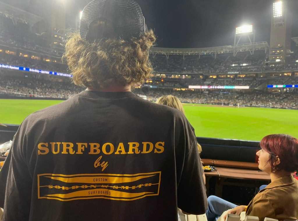 Original G&S Logo T Shirt - Brown & Gold - Padres color combo
