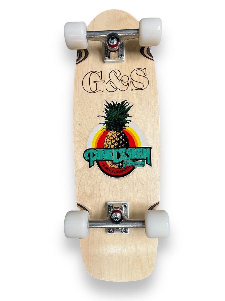 G&S Original Pine Design Complete with White Yo-Yo Wheels