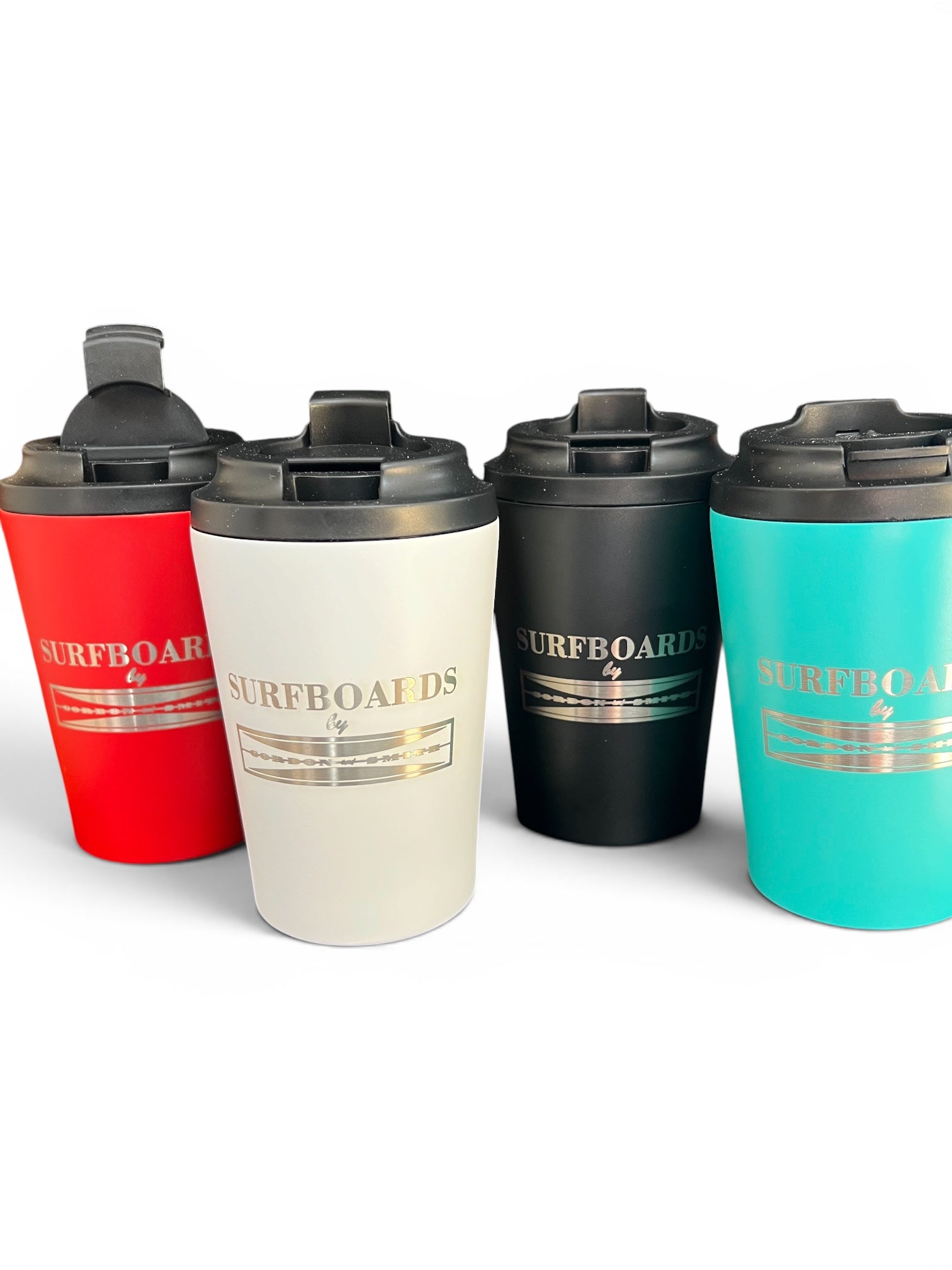 Engraved G&S 12oz Insulated Coffee Cup