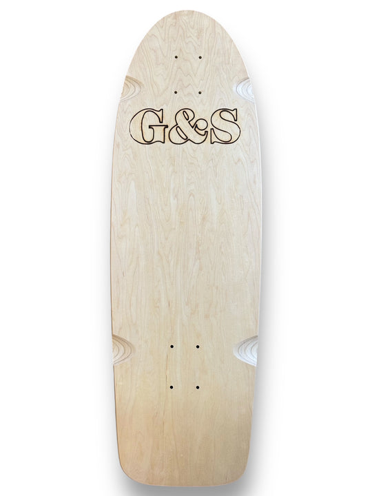 G&S ProLine 500 Reissue Deck - Red – G&S Surfboards & Skateboards