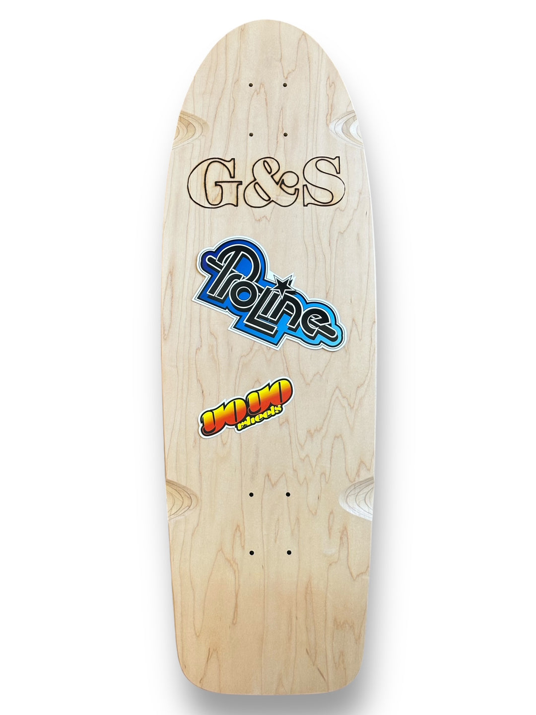 G&S ProLine 500 Reissue Deck - Blue – G&S Surfboards & Skateboards