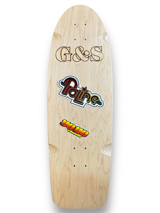 【専用】90s G&S SKATEBOARDS G&S ProLine 500 Reissue Deck - Red – G&S Surfboards & Skateboards