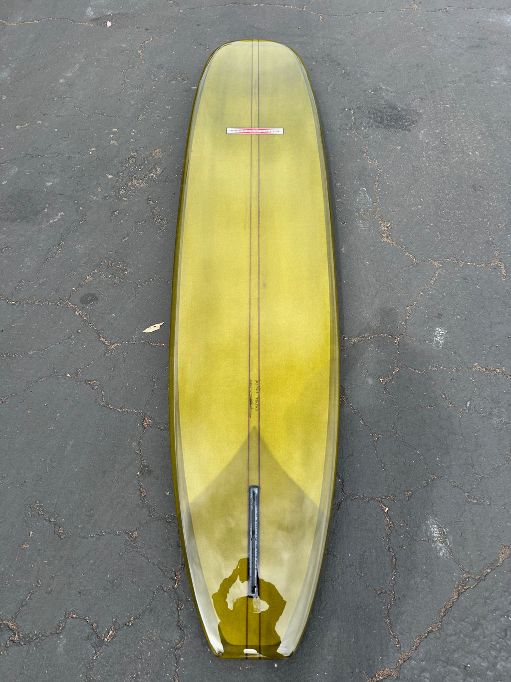 9'8 #21901 Isaac Wood Log - at our Turquoise Showroom