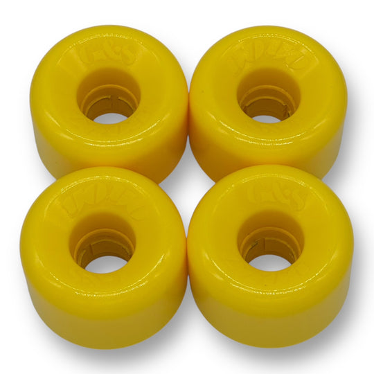 G&S YO-YO Wheels *RADIUS Back* -63mm/ 86A - Solid Yellow – G&S
