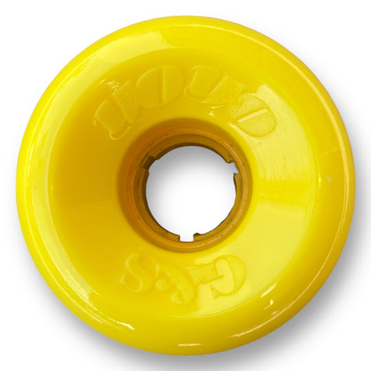 G&S YO-YO Wheels *RADIUS Back* -63mm/ 86A - Solid Yellow – G&S