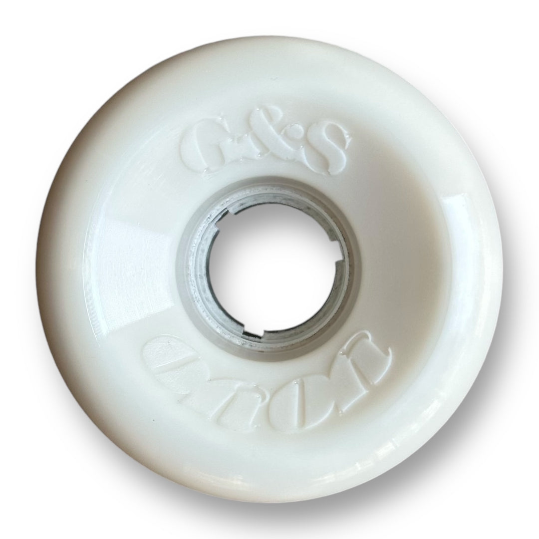 G&S YO-YO Wheels - 98A - White – G&S Surfboards & Skateboards