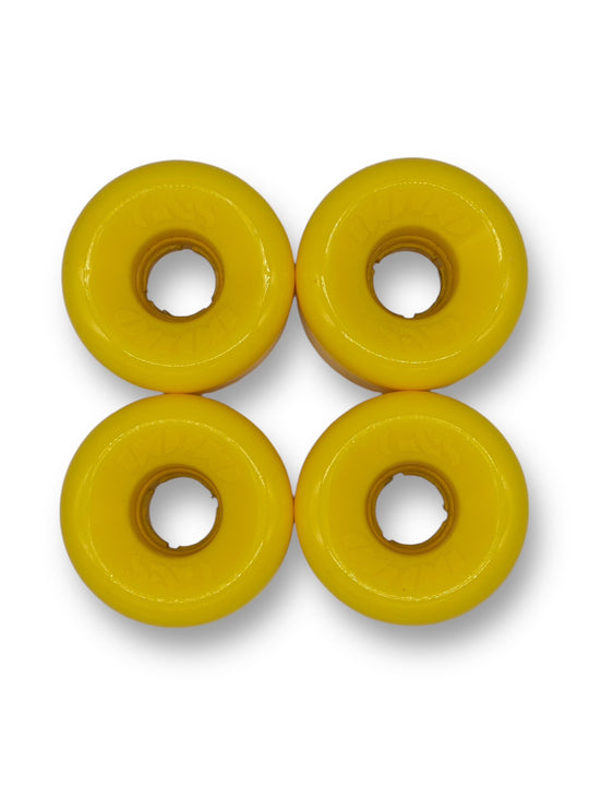 G&S YO-YO Wheels *RADIUS Back* -63mm/ 86A - Solid Yellow – G&S