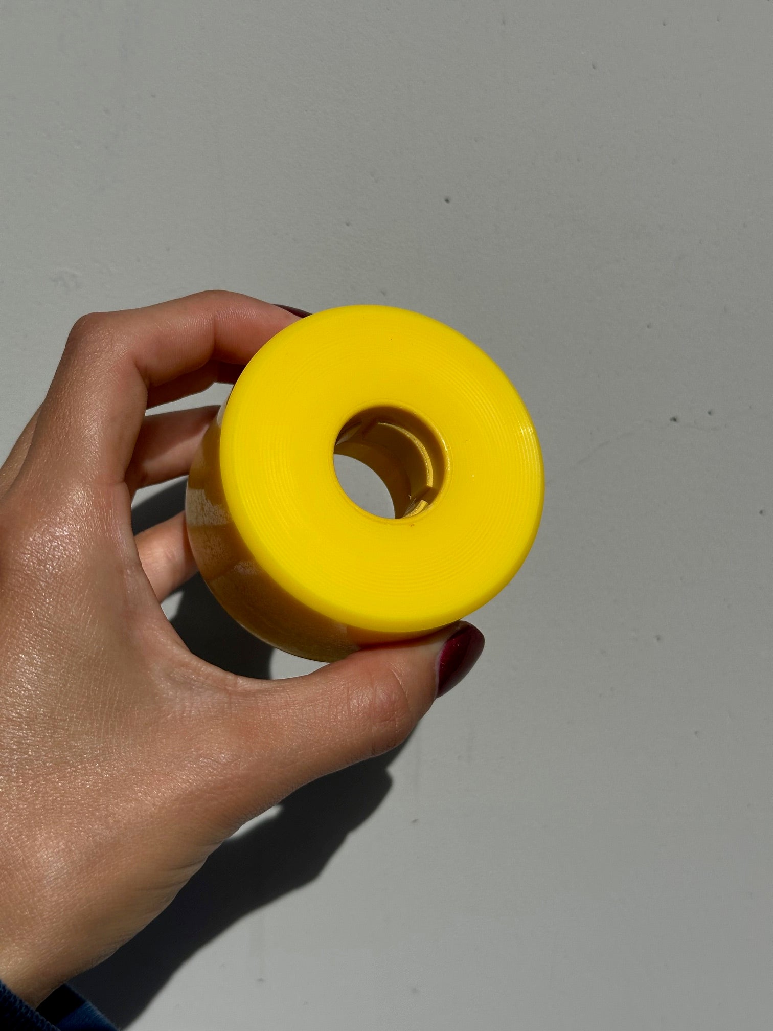 G&S YO-YO Skateboard Wheels *FLATBACK* 63mm 86A - Solid Yellow