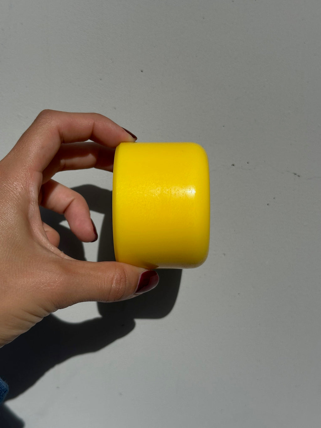 G&S YO-YO Skateboard Wheels *FLATBACK* 63mm 86A - Solid Yellow