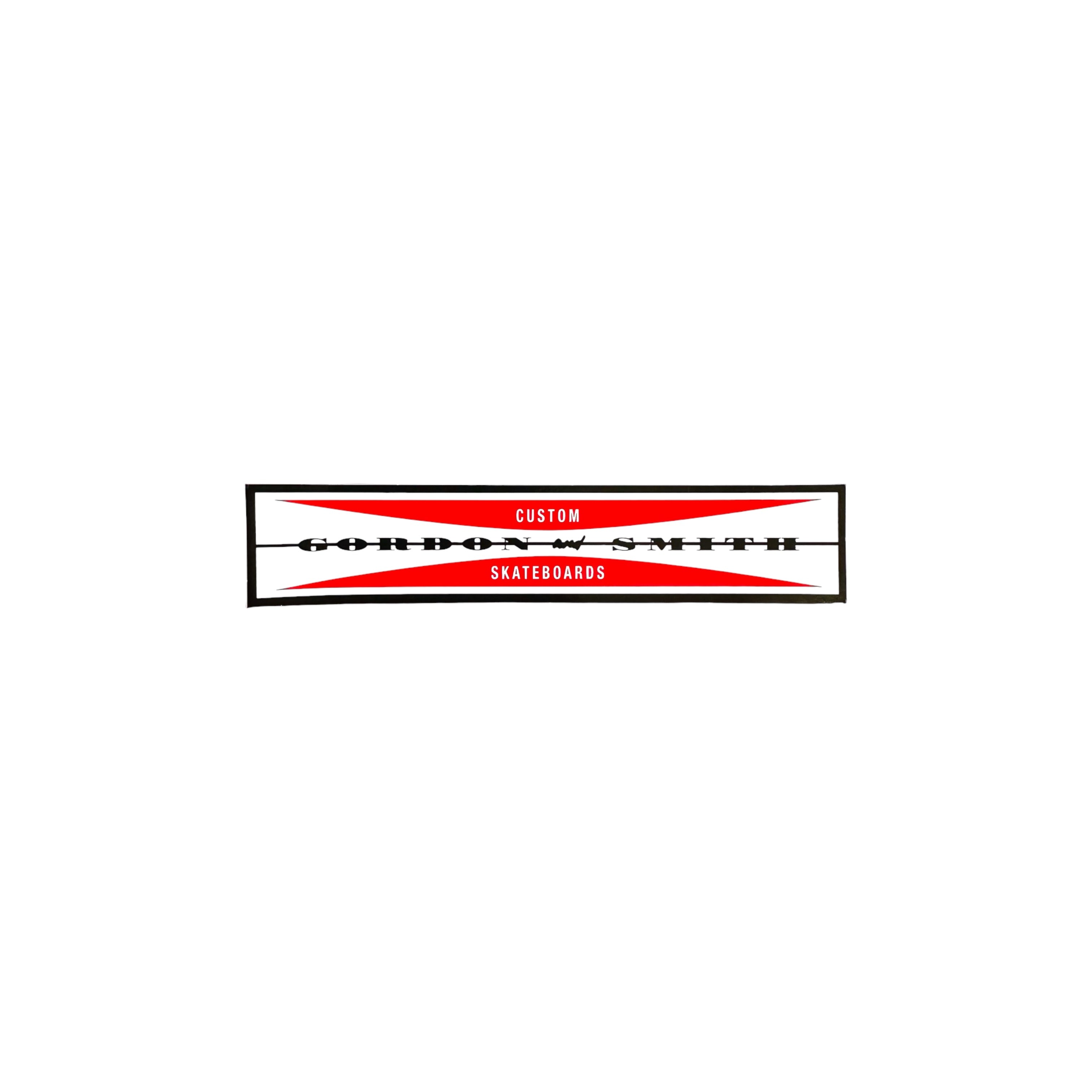Gordon & Smith Custom Skateboards - 6" Sticker