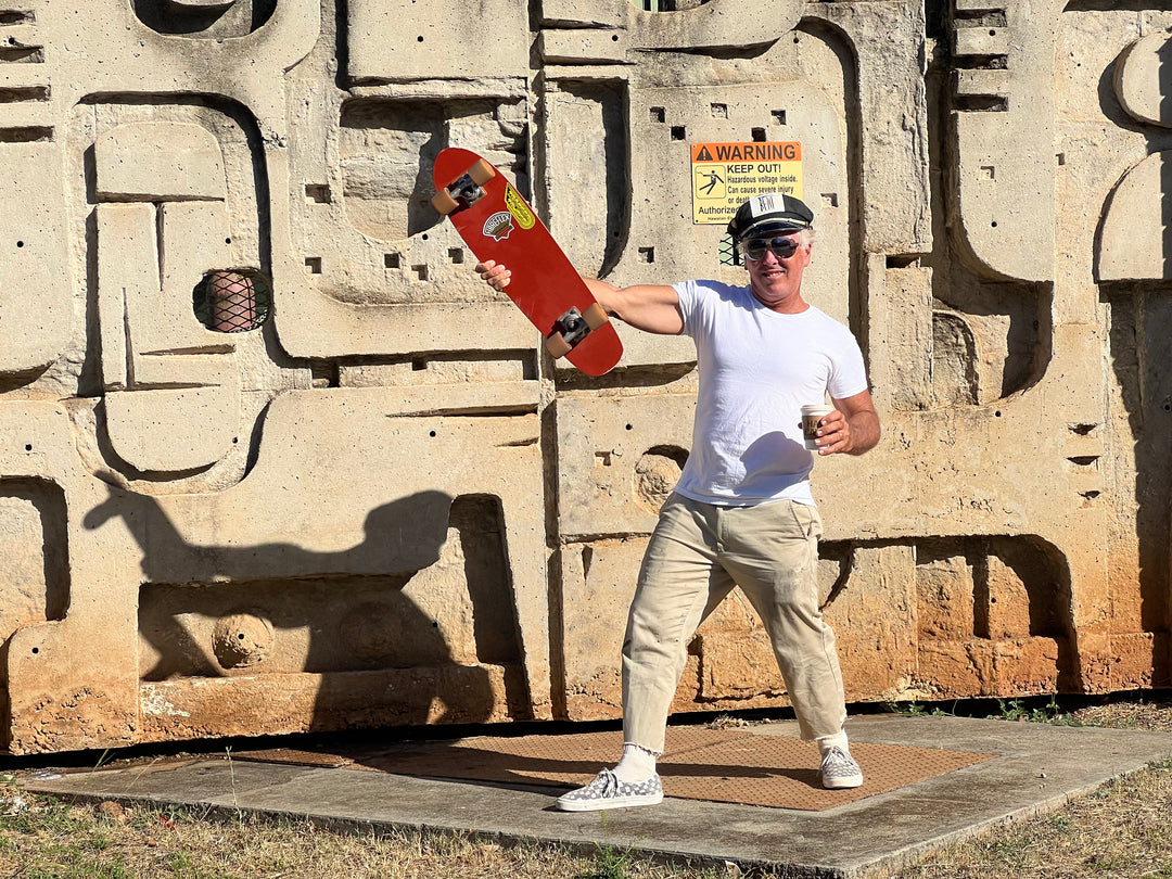 G&S Fibreflex + Brian Bent Collaboration Skateboard Deck - The