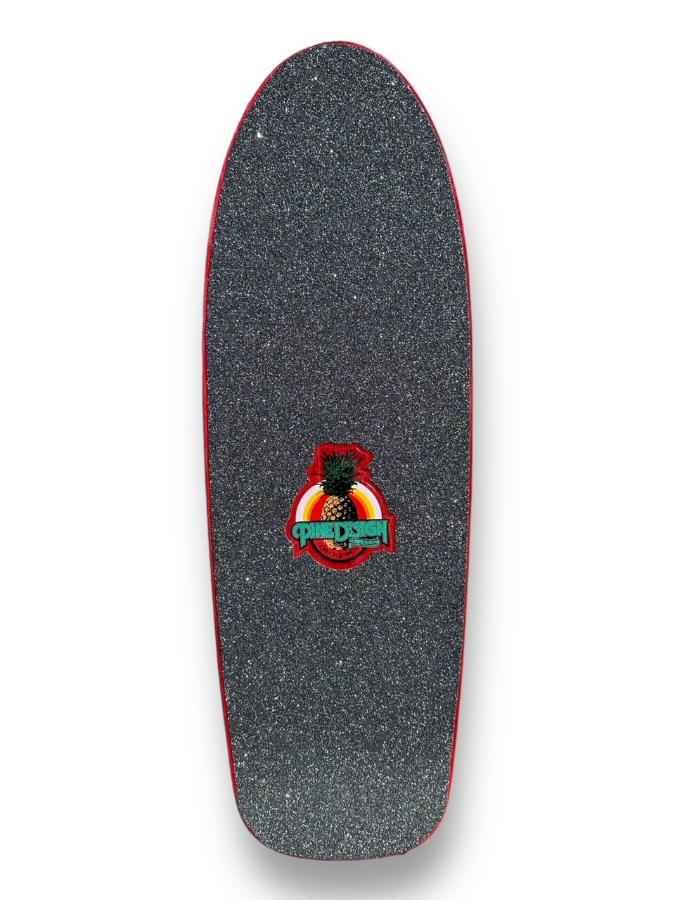 30" PineDesign 2 Routed Rails Deck Reissue - Red