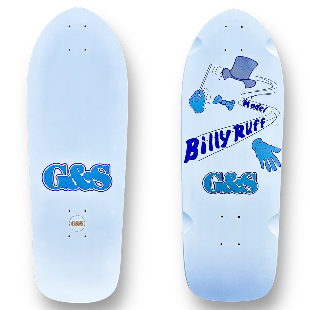 G&S Billy Ruff "Invisible Magician" Reissue Deck - White