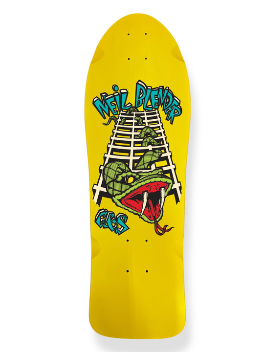 ア*ー様 ニールブレンダー　G＆S　Stedman　80s G&S Modified 80's Neil Blender Faces Deck Red Stain With Black