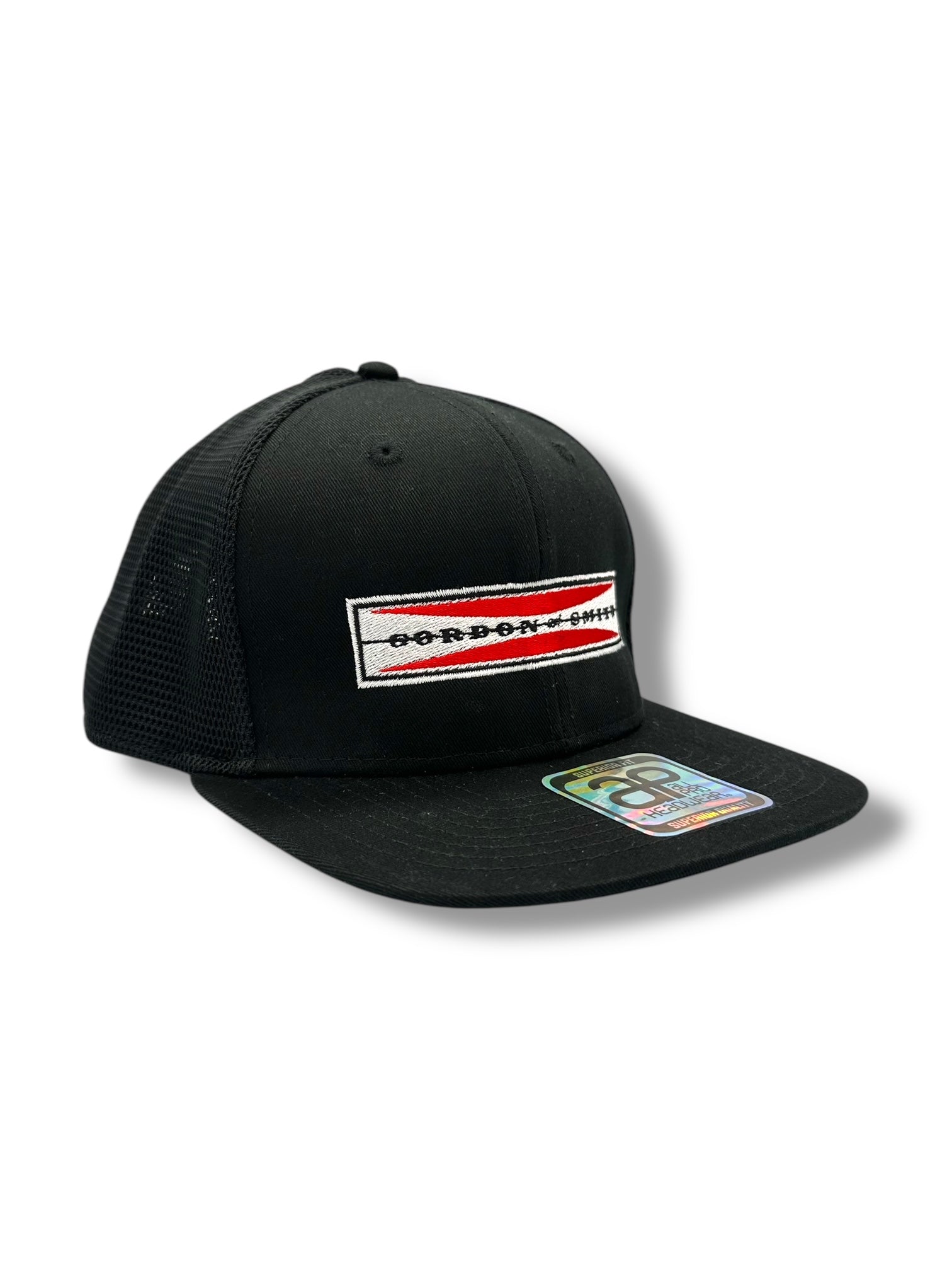 Original Bar Logo Snapback Trucker Hat - Black