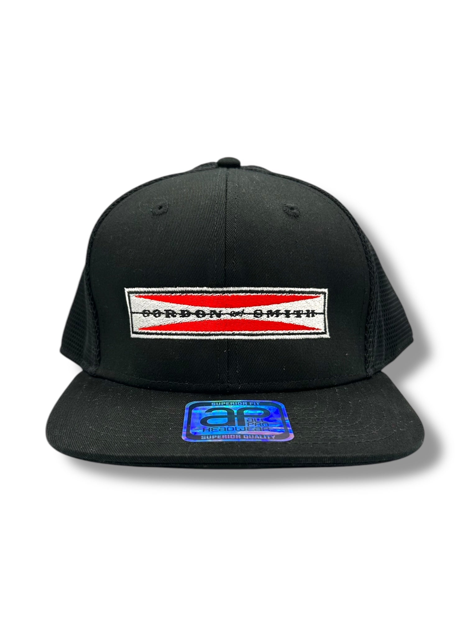 Original Bar Logo Snapback Trucker Hat - Black