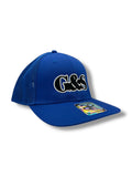 'G&S' Logo Trucker Hat - Blue & Black