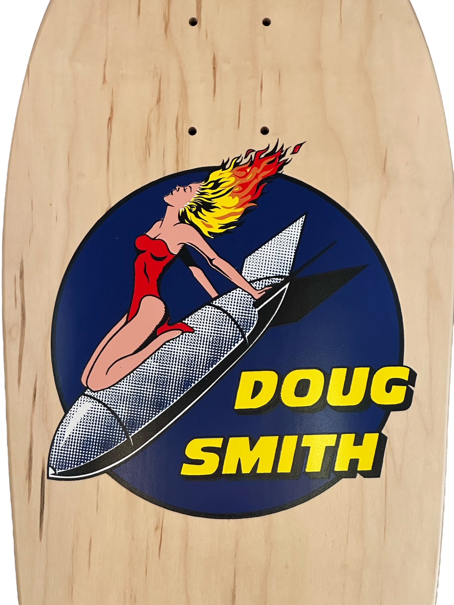 G&S Doug Smith Bombshell Reissue Skateboard - Natural