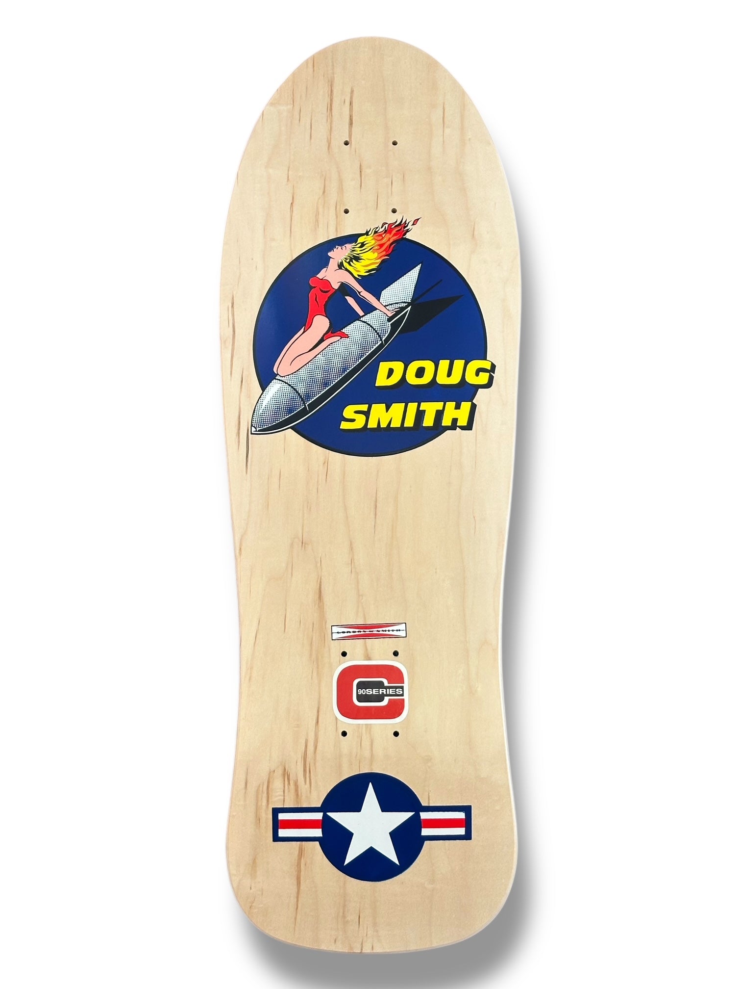 G&S Doug Smith Bombshell Reissue Skateboard - Natural
