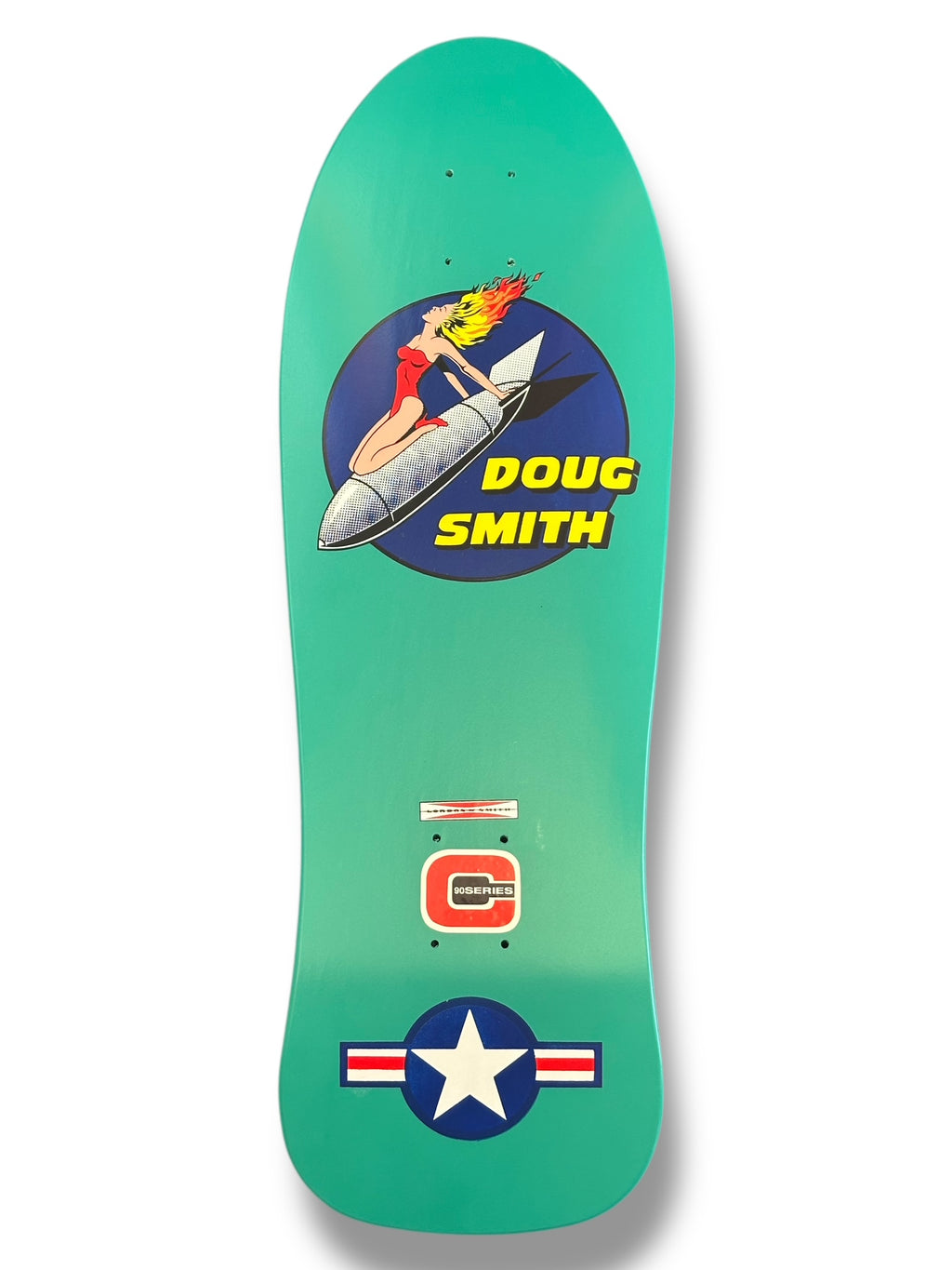 G&S Doug Smith Bombshell Reissue Skateboard - Seafoam Green